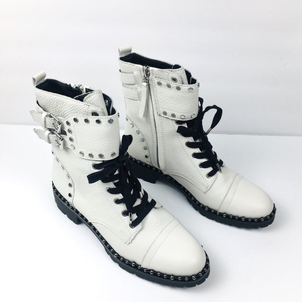 Sam Edelman Studded Leather Boots - NEW - Picture 2 of 13